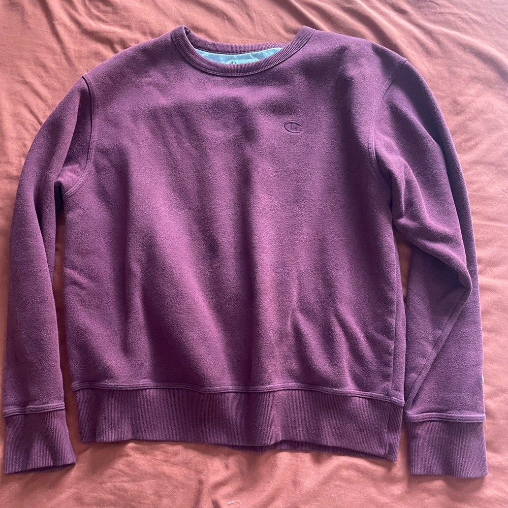 Men’s maroon Champion pull over